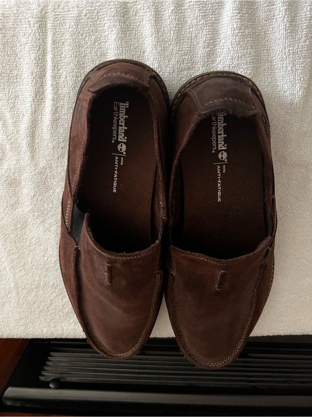 Timberland Dark Brown Suede Men’s Slip-On Loafers